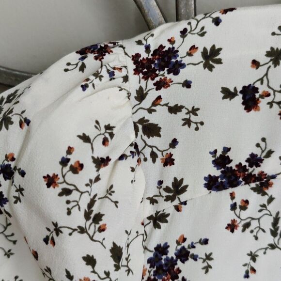 NWT $648 Veronica Beard floral ruffle dress - Picture 7 of 12